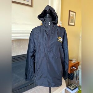 Mizzou ladies windbreaker, size M
